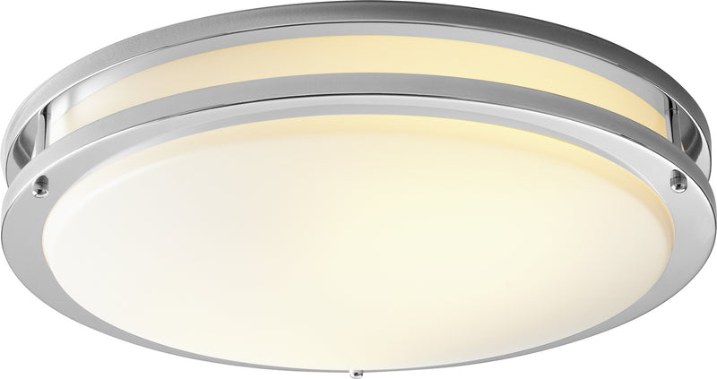 Quorum 3-620-14 LED Ceiling Mount, Polished Chrome