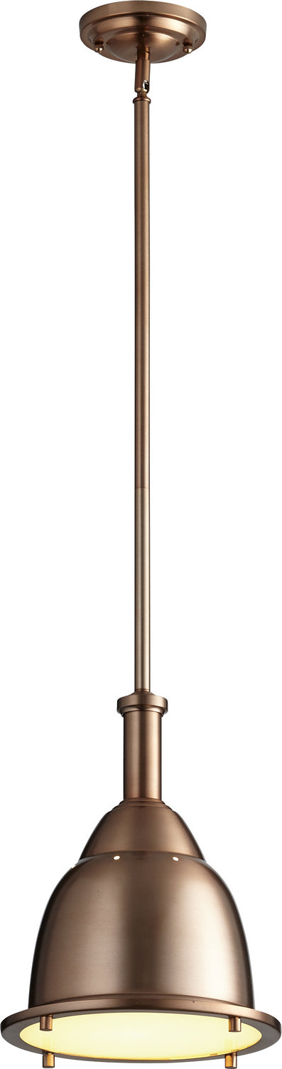 Quorum 3-6202-25 LED Pendant, Satin Copper