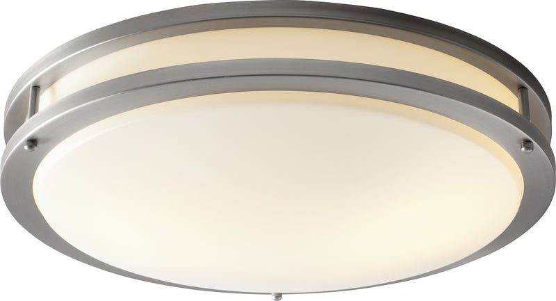 Quorum 3-620-24 LED Ceiling Mount, Satin Nickel