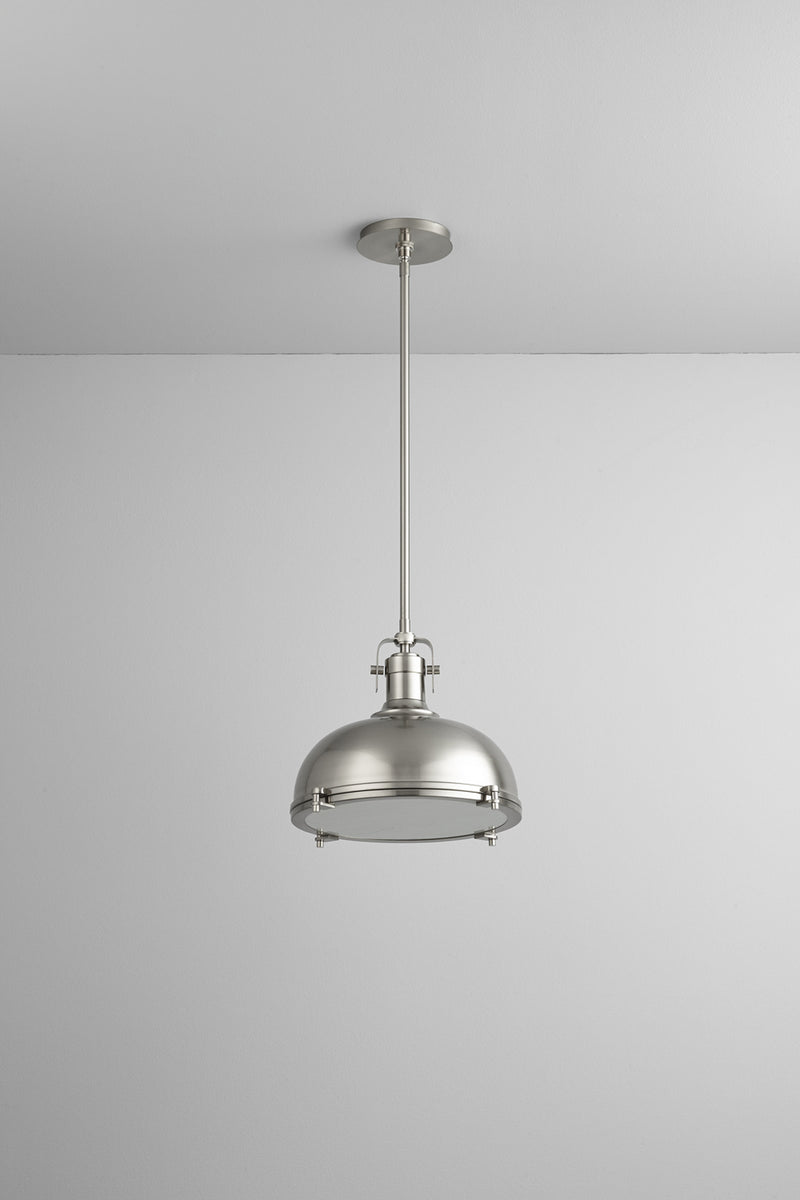 Quorum 3-6203-24 LED Pendant, Satin Nickel