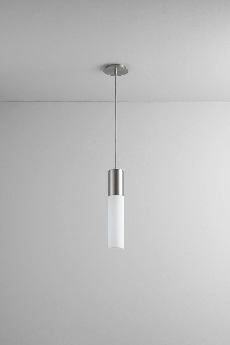 Quorum 3-653-24 LED Pendant, Satin Nickel