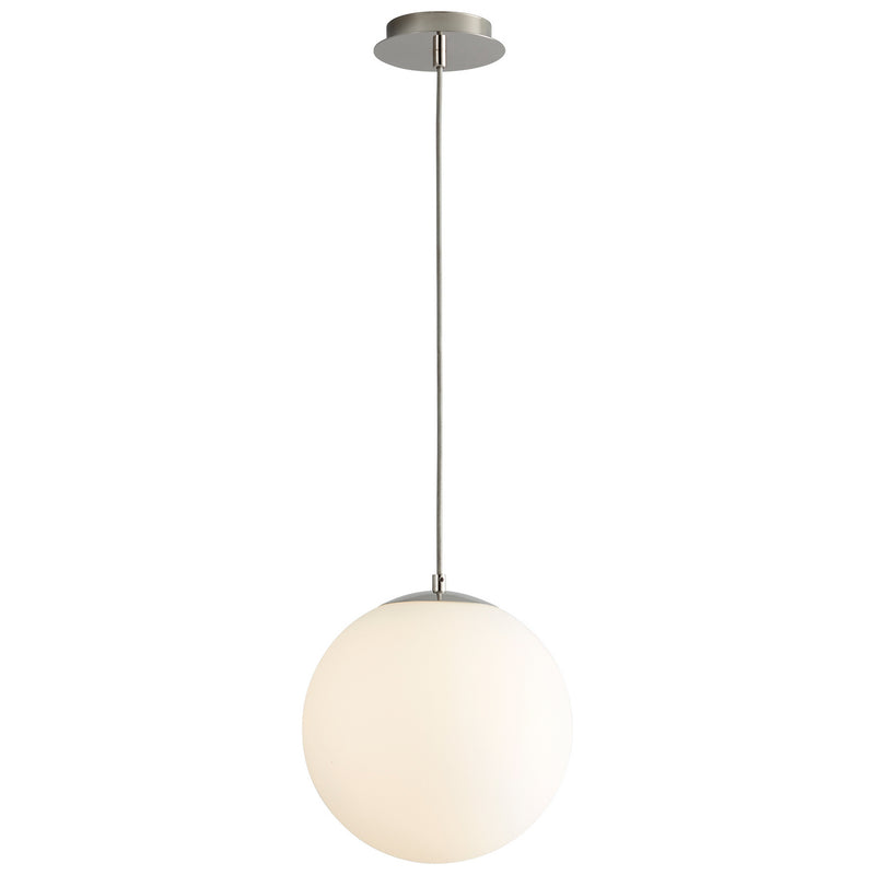 Quorum 3-673-20 LED Pendant, Polished Nickel