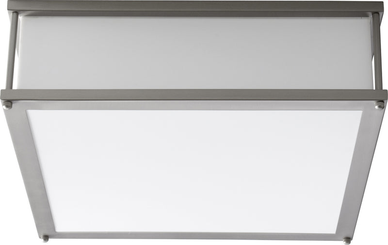 Quorum 3-683-24 LED Ceiling Mount, Satin Nickel