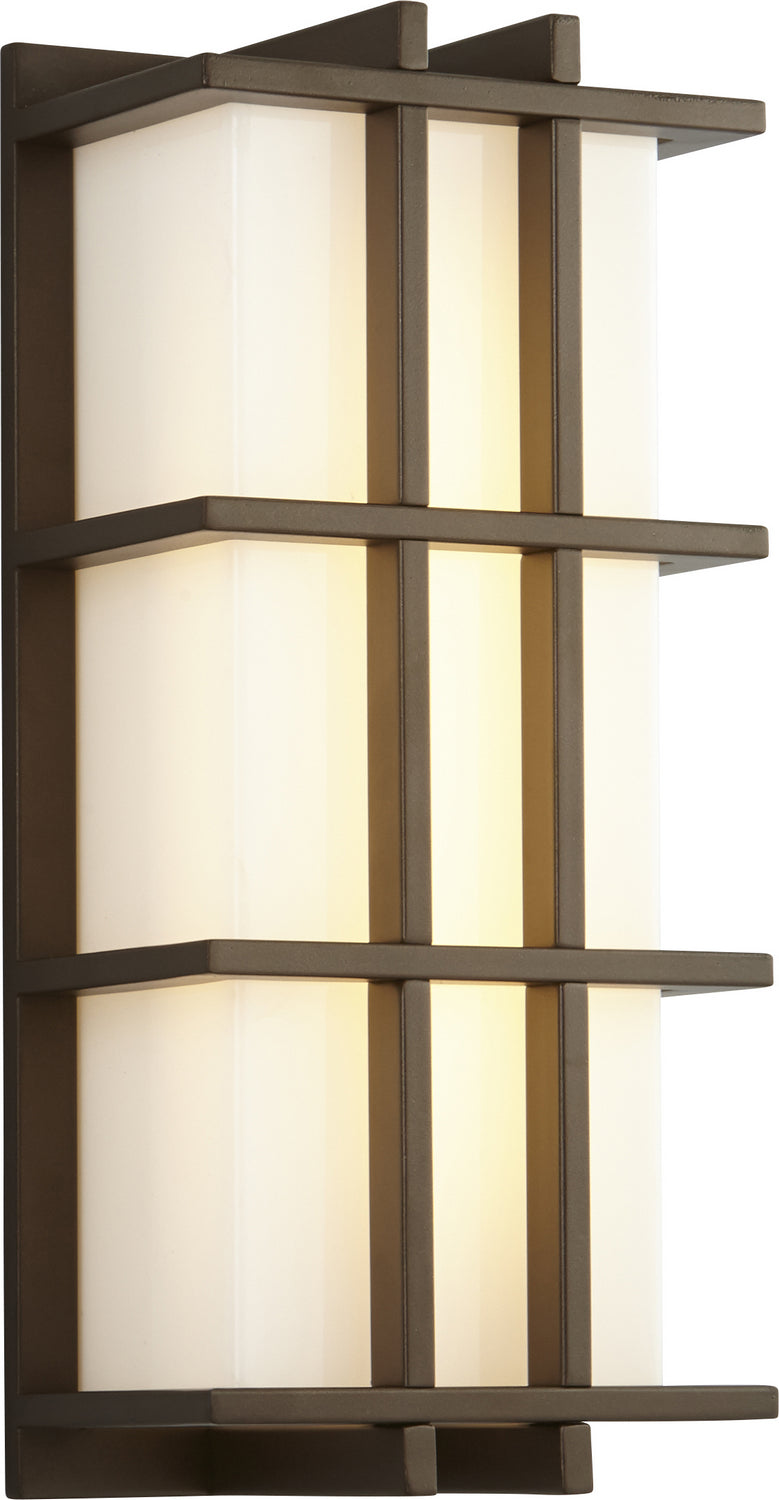 Quorum 3-710-222 LED Outdoor Lantern, Oiled Bronze