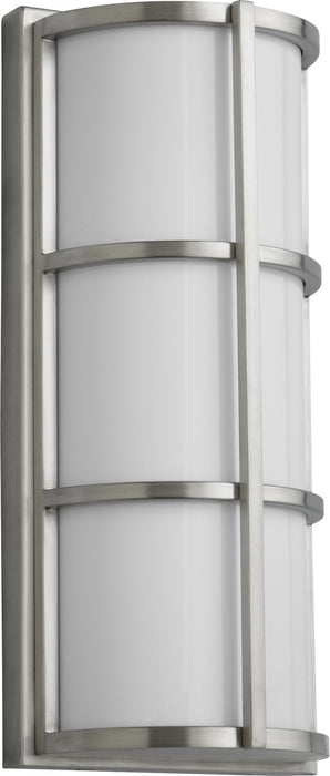 Oxygen 3-712-224 LED Outdoor Lantern, Satin Nickel