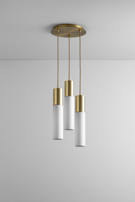 Oxygen 3-8-6340 Canopy, Aged Brass