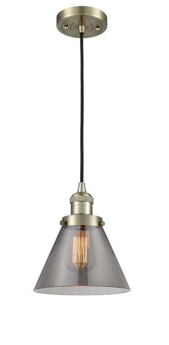 Innovations 201C-AB-G43-LED LED Mini Pendant, Antique Brass