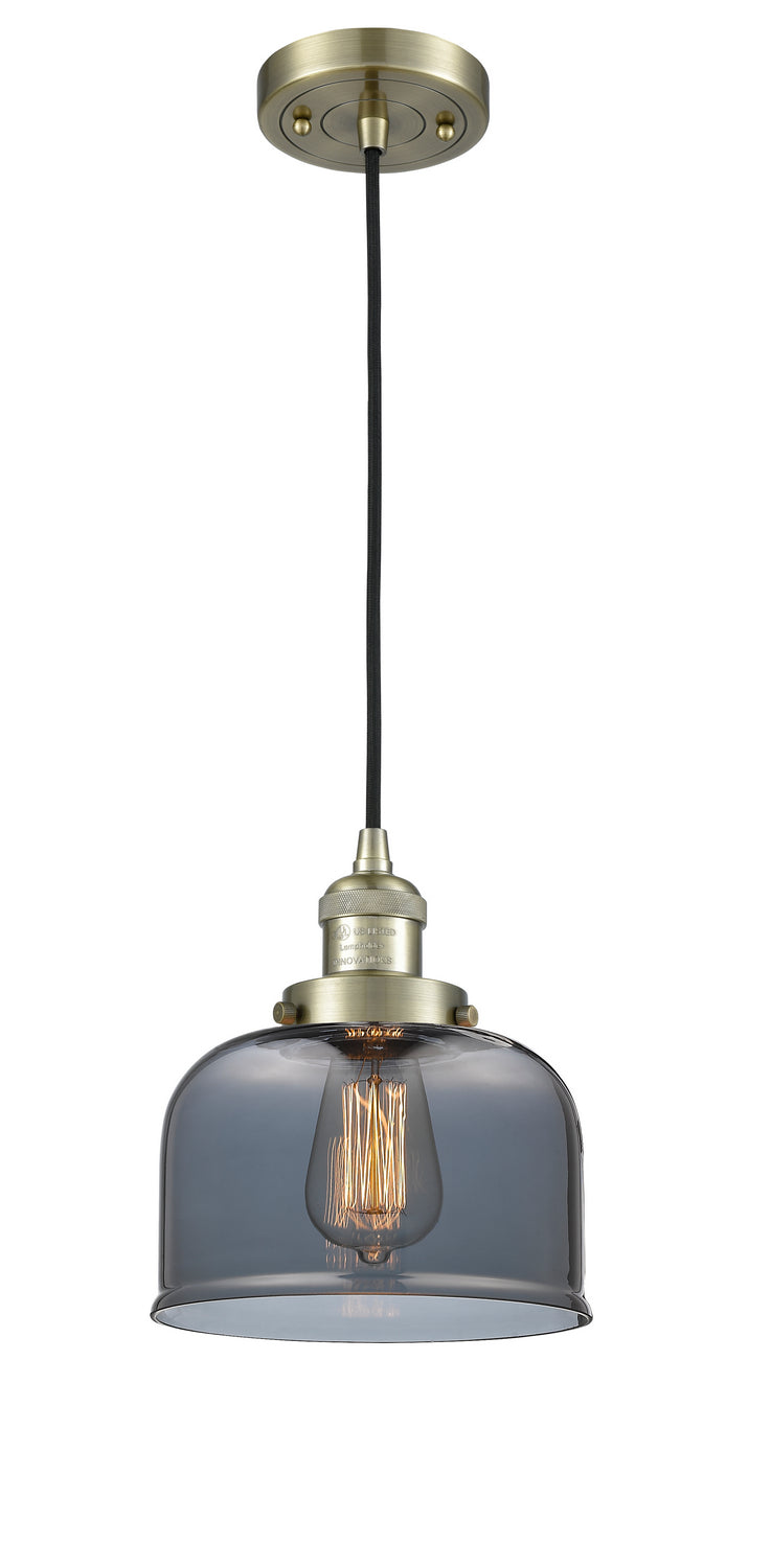 Innovations 201C-AB-G73-LED LED Mini Pendant, Antique Brass