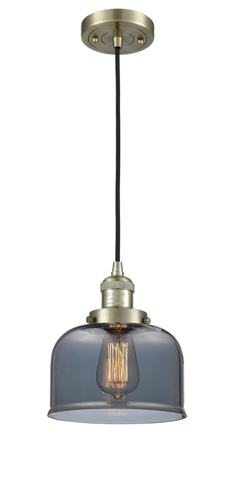 Innovations 201C-AB-G73-LED LED Mini Pendant, Antique Brass