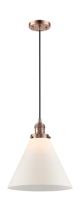 Innovations 201C-AC-G41-L-LED LED Mini Pendant, Antique Copper