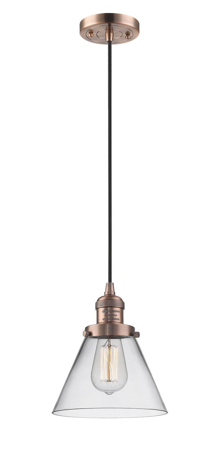Innovations 201C-AC-G42-LED LED Mini Pendant, Antique Copper