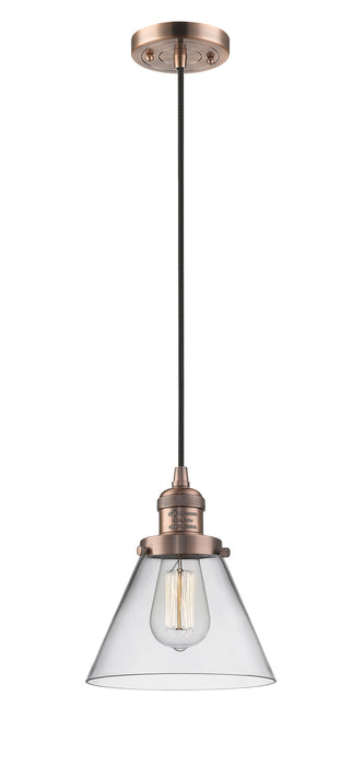 Innovations 201C-AC-G42-LED LED Mini Pendant, Antique Copper