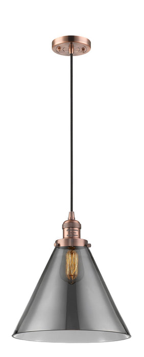 Innovations 201C-AC-G43-L-LED LED Mini Pendant, Antique Copper