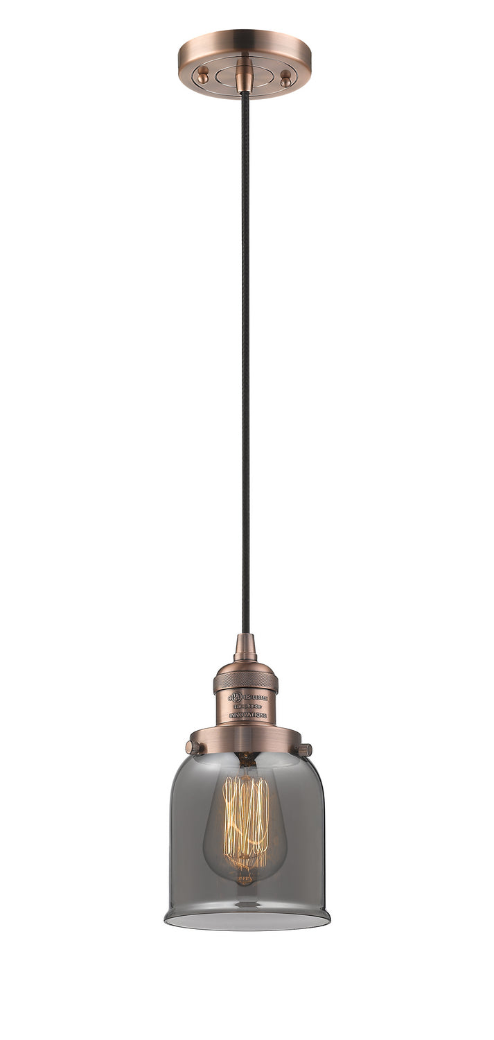 Innovations 201C-AC-G53-LED LED Mini Pendant, Antique Copper