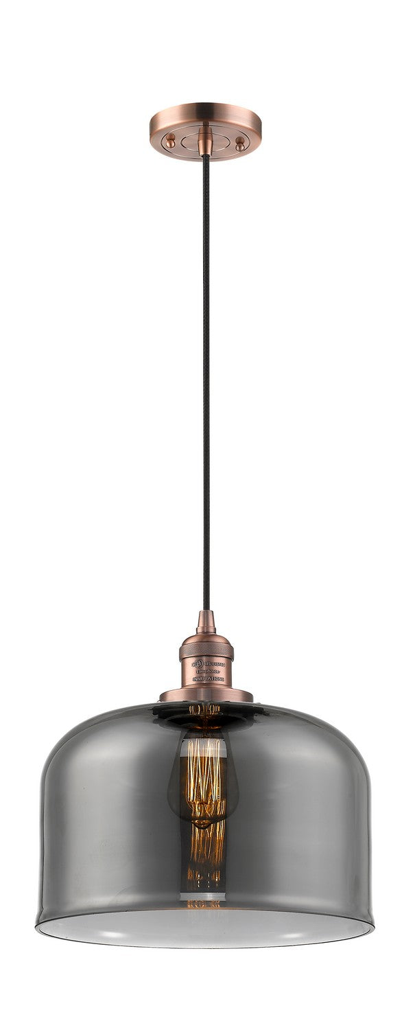 Innovations 201C-AC-G73-L-LED LED Mini Pendant, Antique Copper
