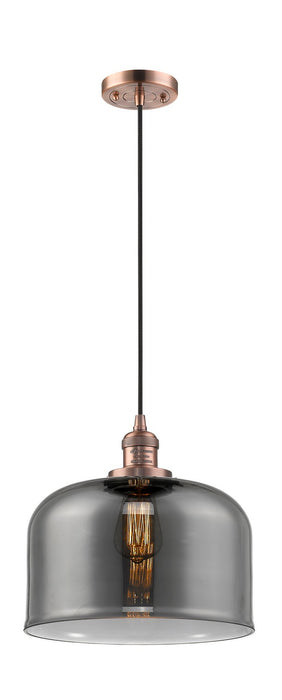 Innovations 201C-AC-G73-L-LED LED Mini Pendant, Antique Copper