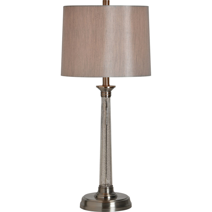 Renwil COS336 One Light Table Lamp, Satin Nickel