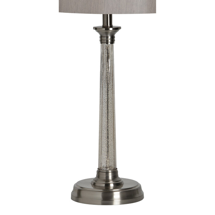 Renwil COS336 One Light Table Lamp, Satin Nickel