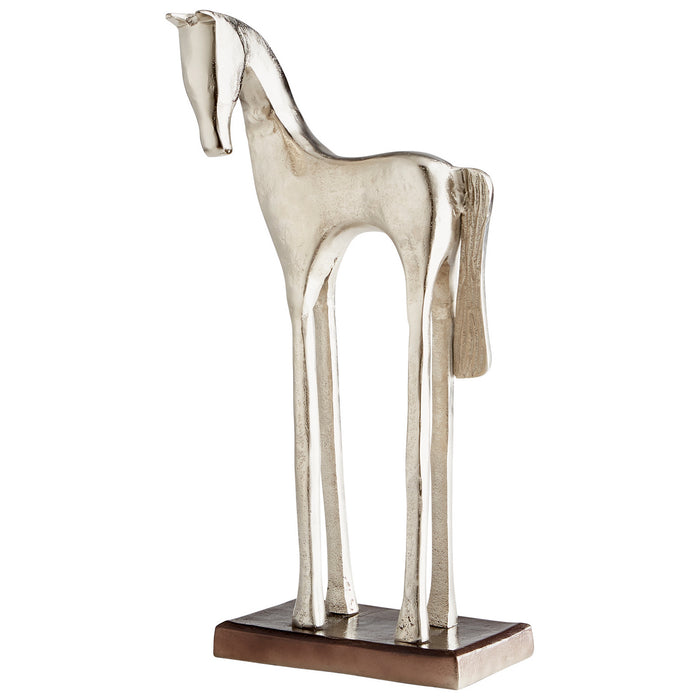 Cyan 09777 Sculpture, Nickel