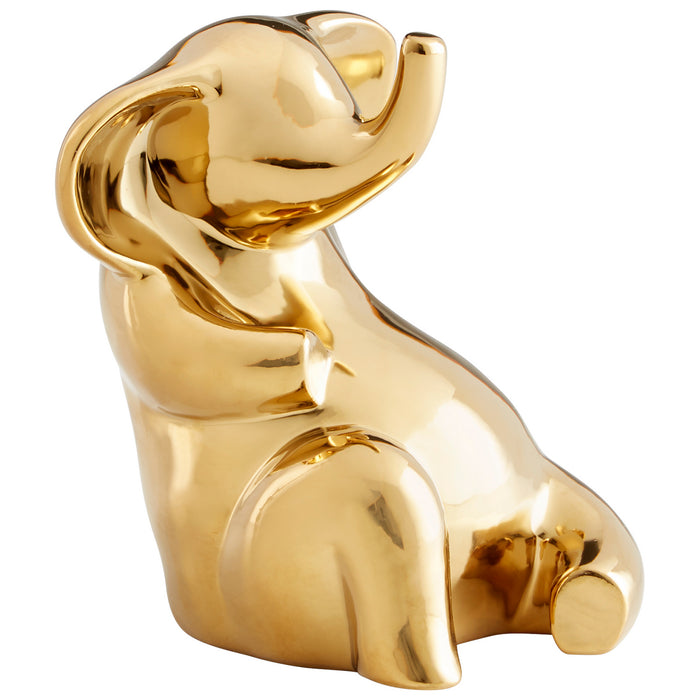 Cyan 09866 Sculpture, Gold