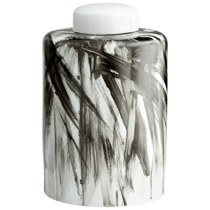 Cyan 09879 Container, Black And White