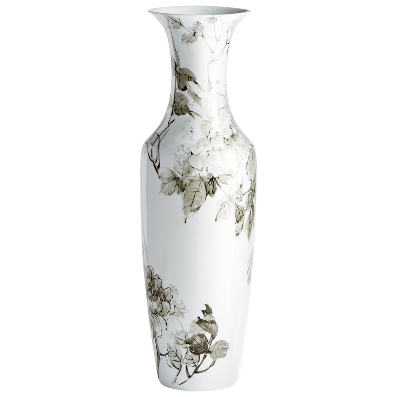 Cyan 09882 Vase, Black And White