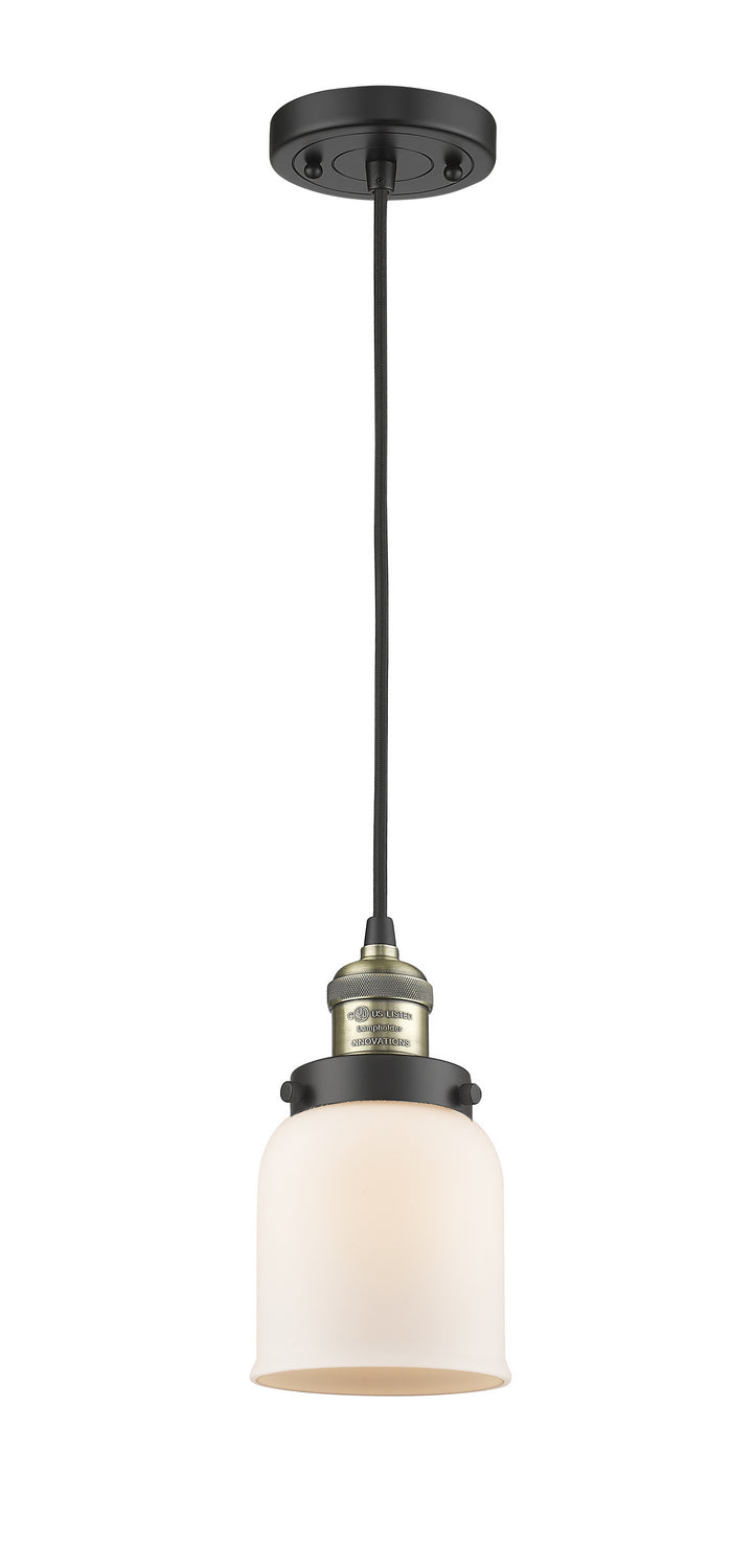 Innovations 201C-BAB-G51-LED LED Mini Pendant, Black Antique Brass