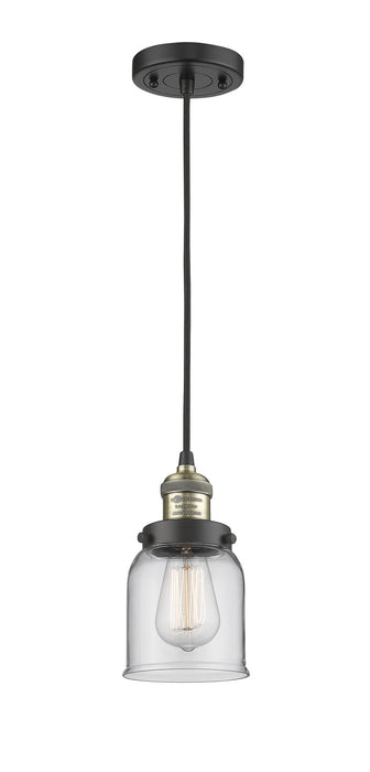 Innovations 201C-BAB-G52 One Light Mini Pendant, Black Antique Brass