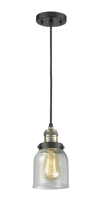 Innovations 201C-BAB-G54-LED LED Mini Pendant, Black Antique Brass