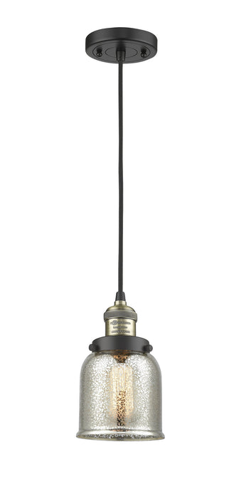 Innovations 201C-BAB-G58 One Light Mini Pendant, Black Antique Brass