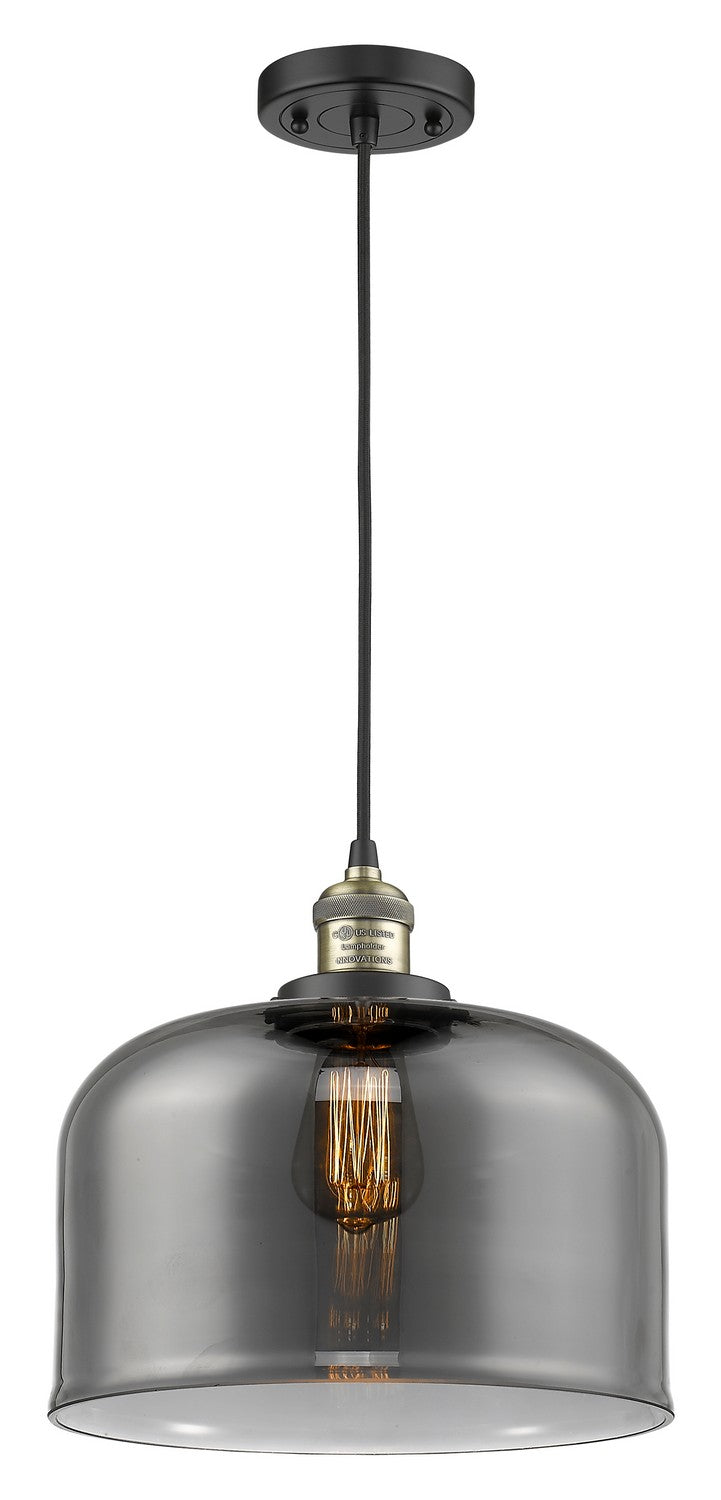 Innovations 201C-BAB-G73-L-LED LED Mini Pendant, Black Antique Brass