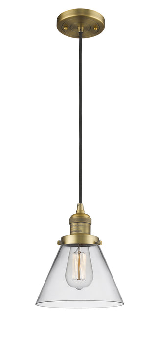 Innovations 201C-BB-G42-LED LED Mini Pendant, Brushed Brass