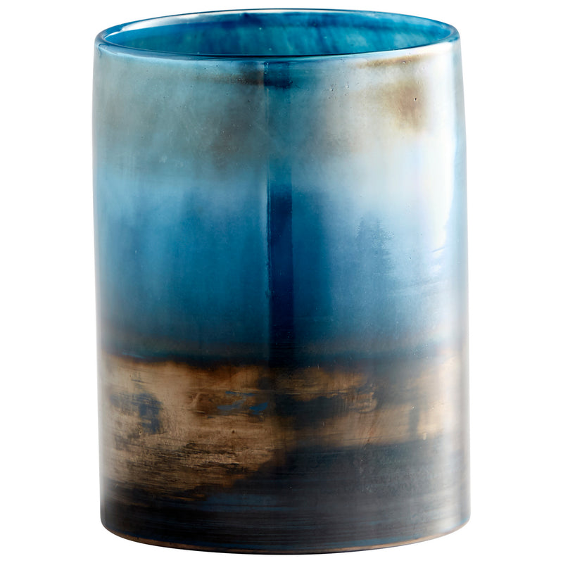 Cyan 10007 Vase, Pyrite