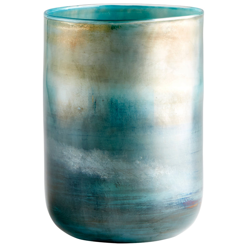 Cyan 10011 Vase, Pyrite