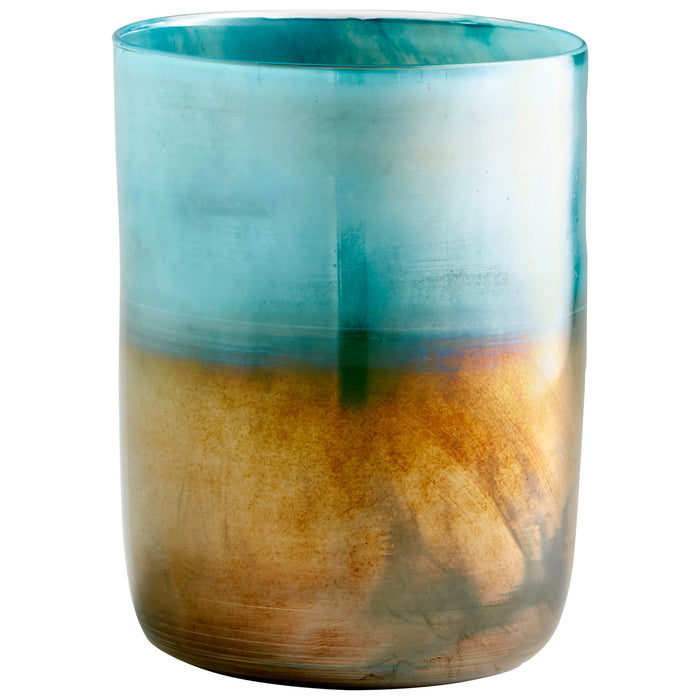 Cyan 10012 Vase, Pyrite