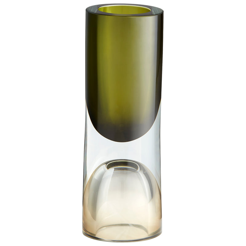 Cyan 10018 Vase, Brown And Green