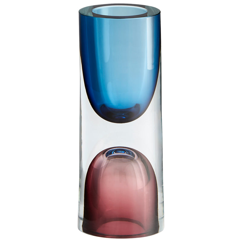 Cyan 10019 Vase, Purple And Blue