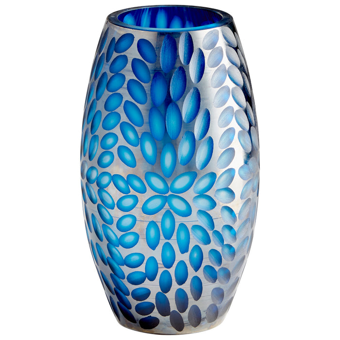 Cyan 10030 Vase, Blue