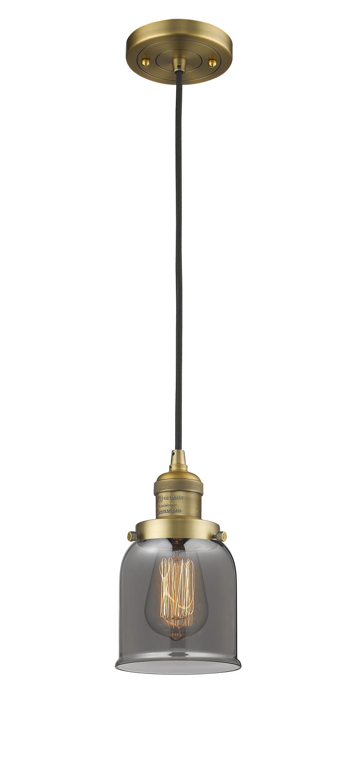Innovations 201C-BB-G53-LED LED Mini Pendant, Brushed Brass