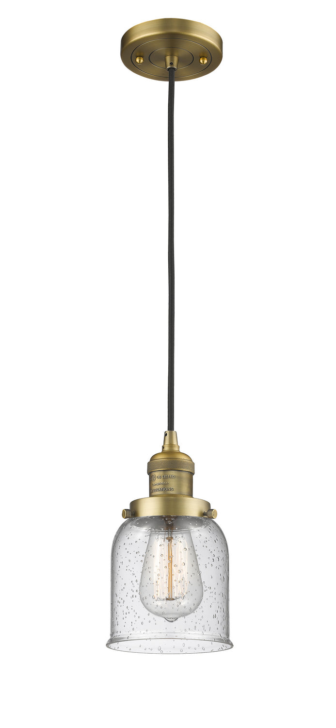 Innovations 201C-BB-G54-LED LED Mini Pendant, Brushed Brass