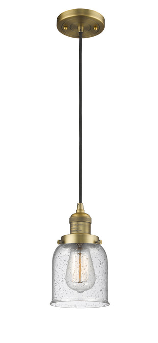 Innovations 201C-BB-G54-LED LED Mini Pendant, Brushed Brass