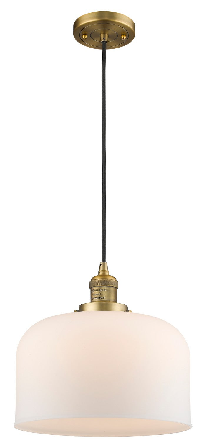 Innovations 201C-BB-G71-L-LED LED Mini Pendant, Brushed Brass