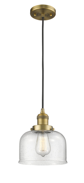 Innovations 201C-BB-G74-LED LED Mini Pendant, Brushed Brass