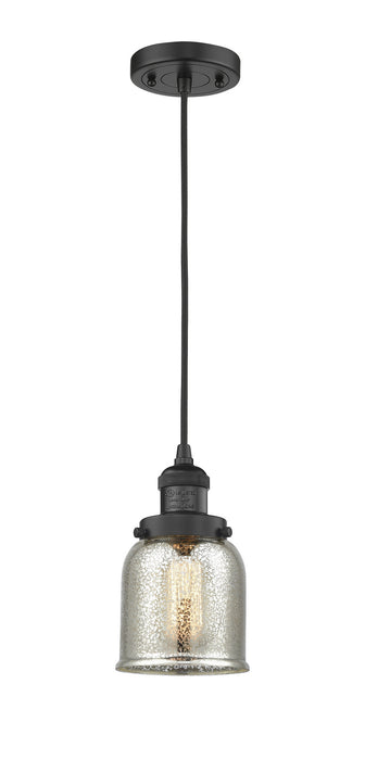 Innovations 201C-BK-G58 One Light Mini Pendant, Matte Black
