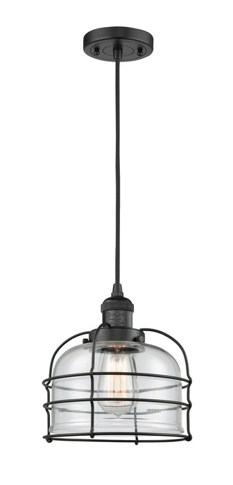 Innovations 201C-BK-G72-CE One Light Mini Pendant, Matte Black