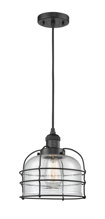 Innovations 201C-BK-G74-CE One Light Mini Pendant, Matte Black