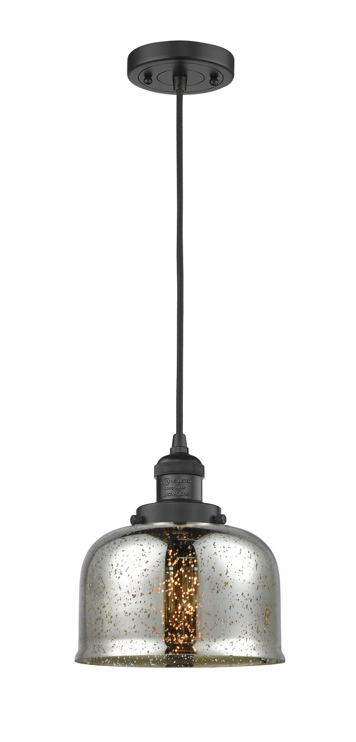 Innovations 201C-BK-G78-LED LED Mini Pendant, Matte Black