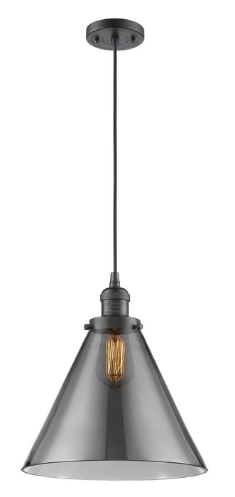 Innovations 201C-OB-G43-L-LED LED Mini Pendant, Oil Rubbed Bronze