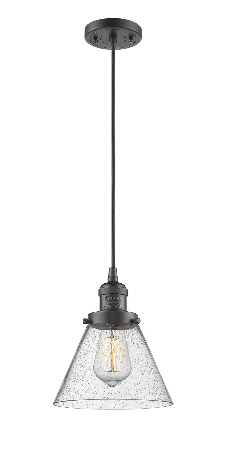 Innovations 201C-OB-G44 One Light Mini Pendant, Oil Rubbed Bronze