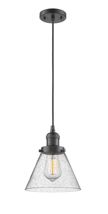 Innovations 201C-OB-G44 One Light Mini Pendant, Oil Rubbed Bronze